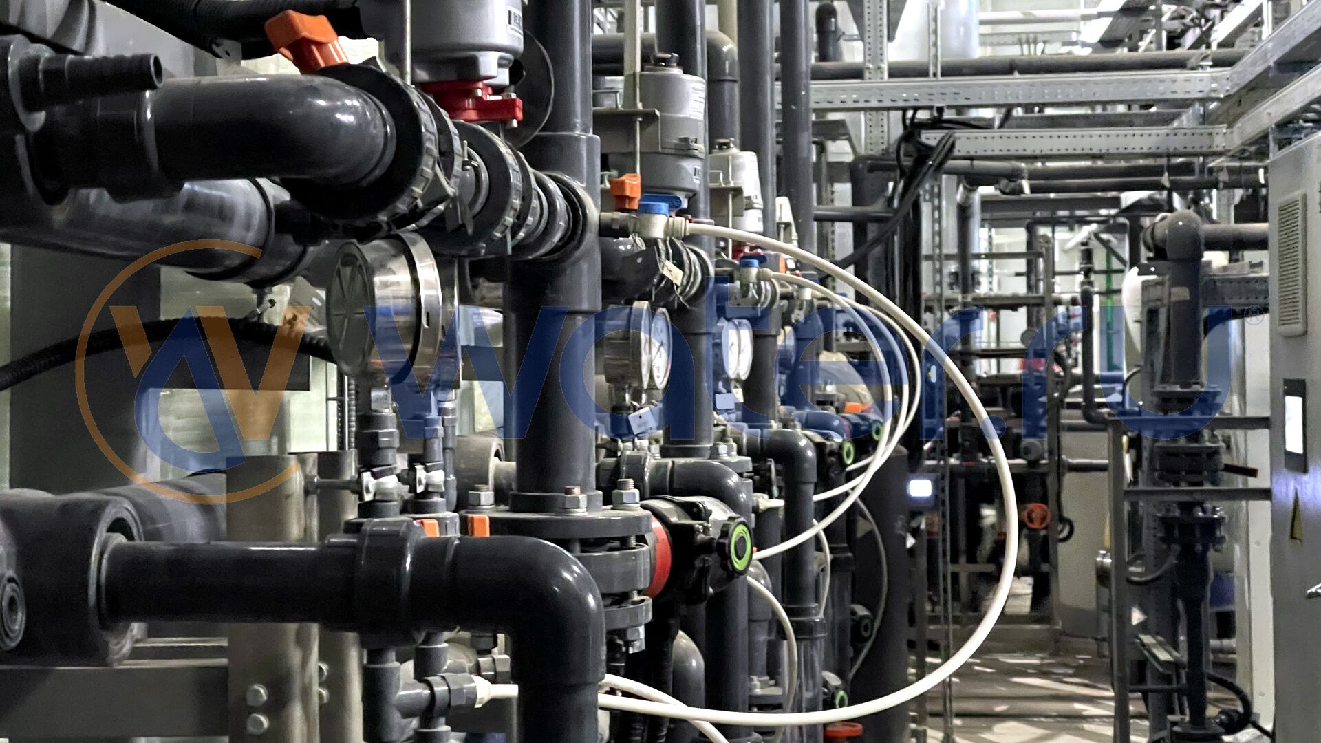 Промышленная система водоподготовки Water.ru на действующем объекте